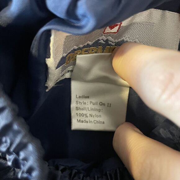 Vintage Obermeyer Ski Performance 90s 80s Pull On Pants 2 Sz 8 - Picture 5 of 6